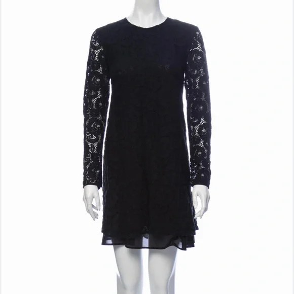 summer lace mini dress All Mine Cream Lace Mini Dress - US 4 main image 0